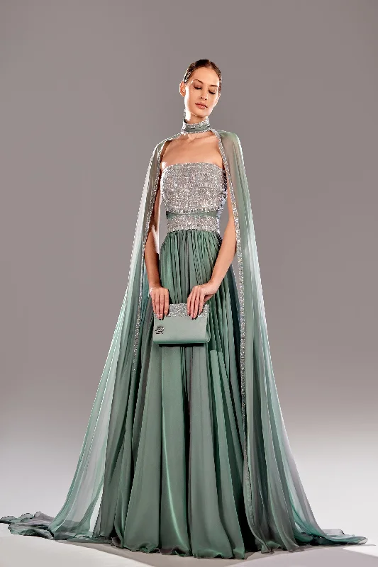 Super Sale flowy dressReverie Couture SP2490