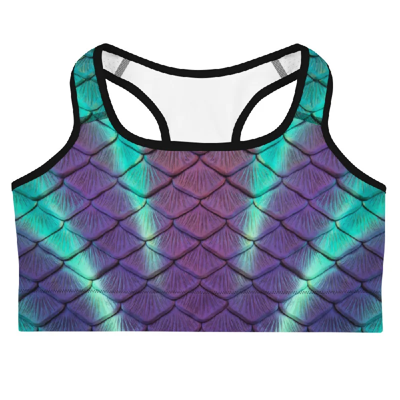 Markdowns Aurora Borealis Sports Bra
