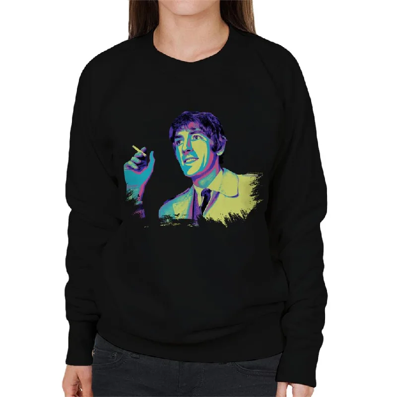 classic gym sweatshirtTV Times Peter Cook Pop Art Stylised Women's Sweatshirt