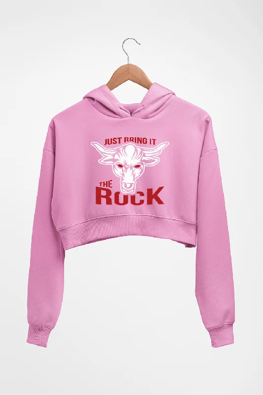 Daily Specials oversized pullover sweatshirtThe Rock Crop HOODIE FOR WOMEN