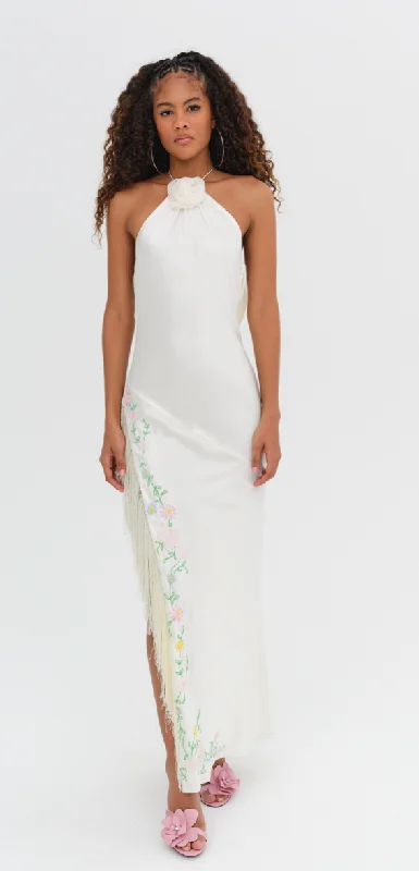 tiered dressSilk Tina Maxi Dress by For Love and Lemons