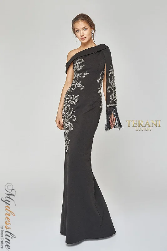Year-End Clearance oversized dressTerani Couture 1921E0169