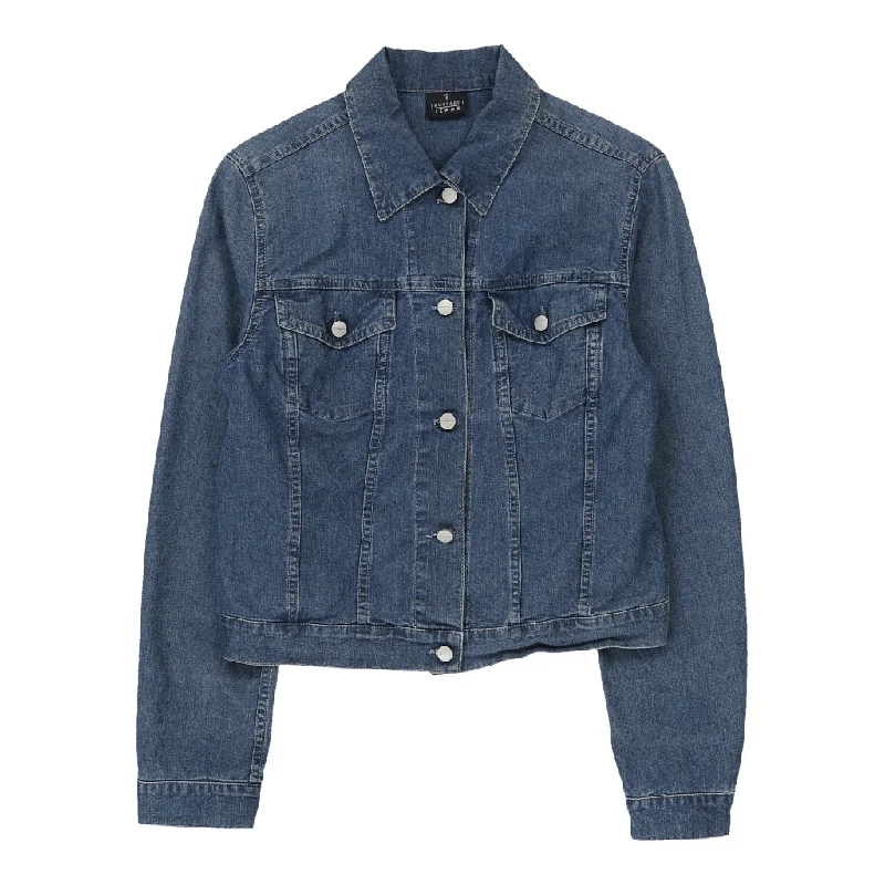 Epic Deals Trussardi Denim Jacket - Medium Blue Cotton