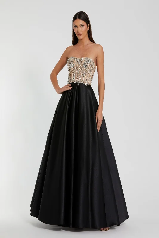 Best Bargains flowy dressMac Duggal 20701