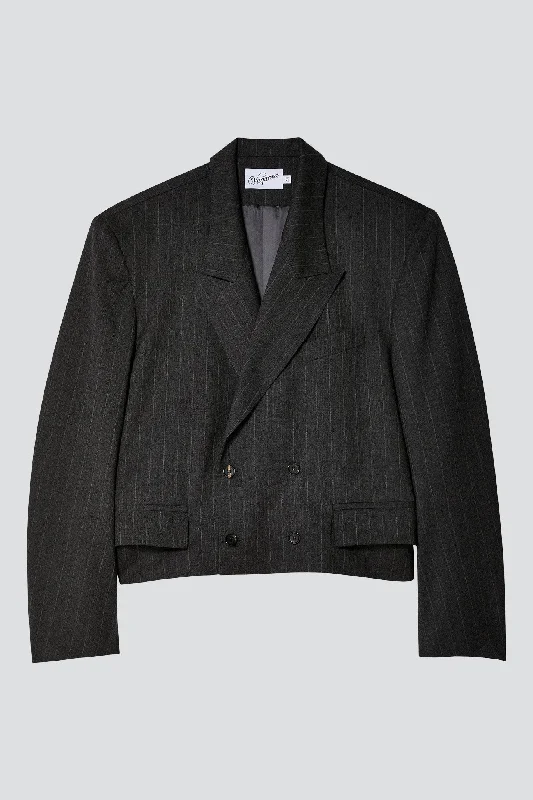 Instant Discount Dark Grey Slouchy Blazer