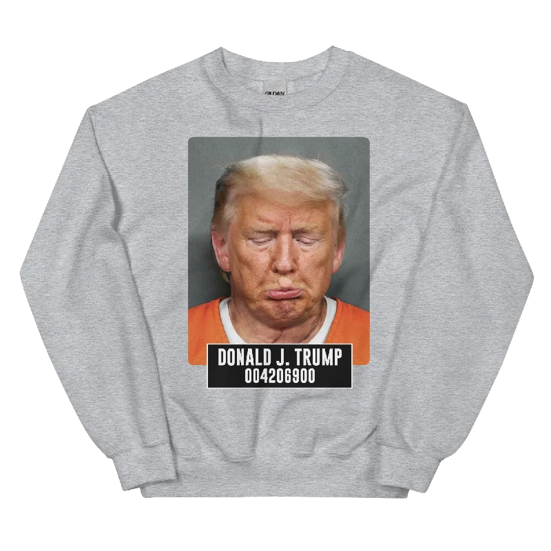 Take Advantage breathable workout hoodieDonald J. Mugshot Unisex Sweatshirt