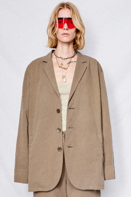 Price Rollback Dark Olive Unisex Blazer