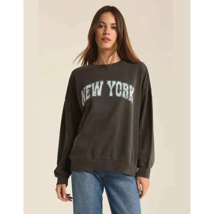 versatile gym hoodieZ Supply NY State of Mind Sweatshirt