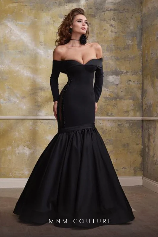 Markdown Madness velvet dressMNM Couture N0563