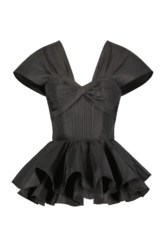 Final Clearance puff sleeve dressMac Duggal R21029