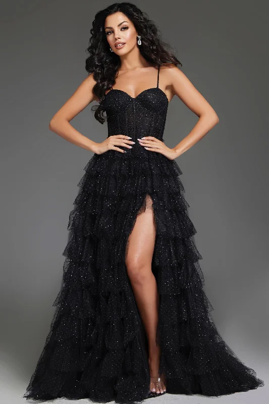 TIME-Limited Offer draped dressJovani 38278