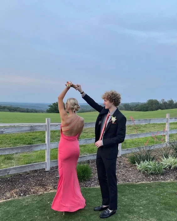 Hot Deal formal dressOne Shoulder Backless Long Prom Dress with High Slit,DP949