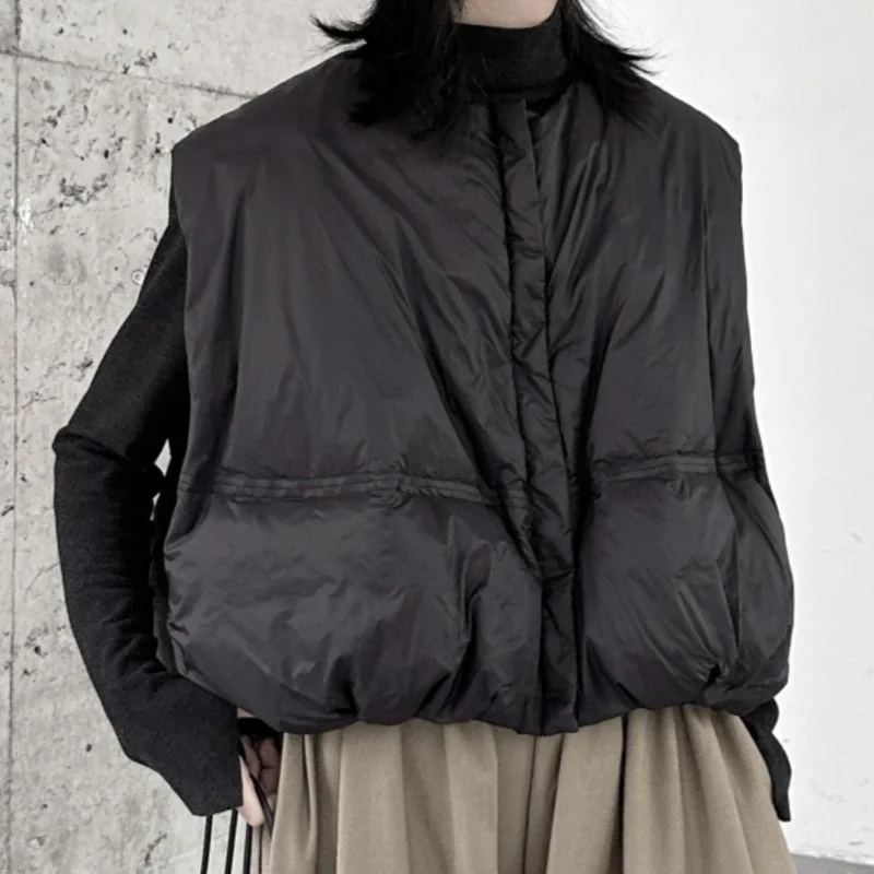 Final Sale Winter Casual Warm Round Neck Vest