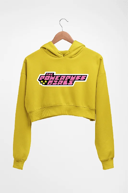 Epic Deals vintage hoodiePowerpuff Girls Crop HOODIE FOR WOMEN