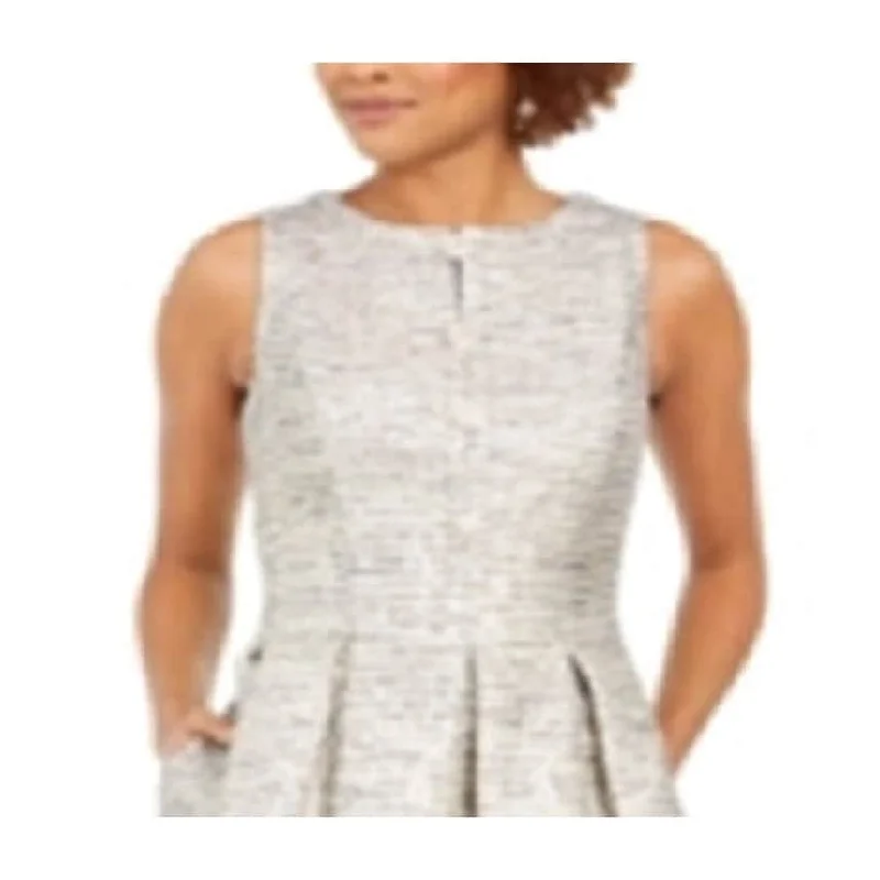 Stock Clearance Vince Camuto Women's Metallic Mini Cocktail Dress Gold Size 8