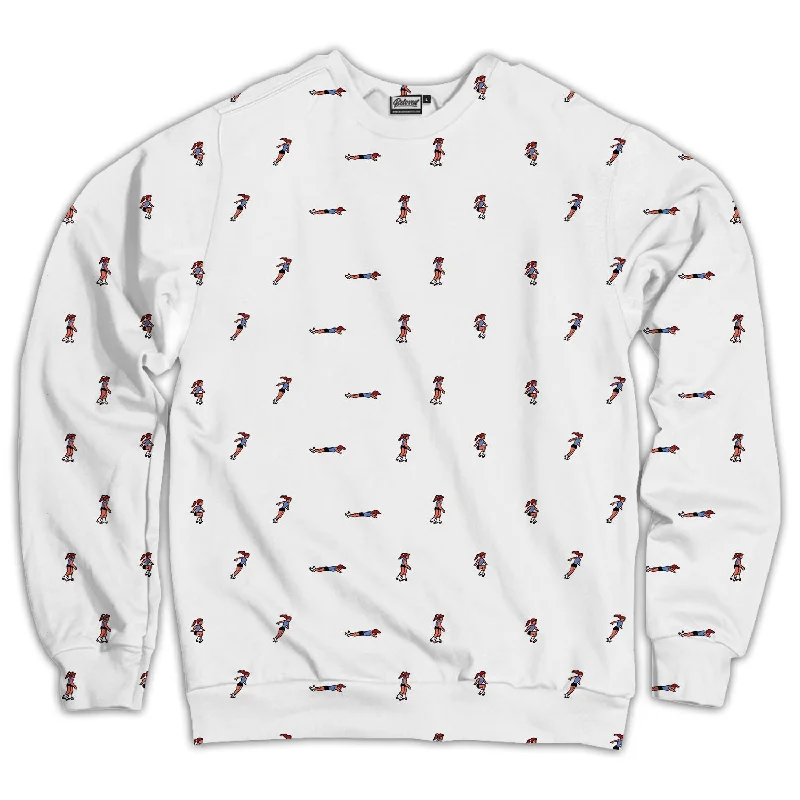 Limited Time urban activewear hoodieSk8 Bit Unisex Sweatshirt