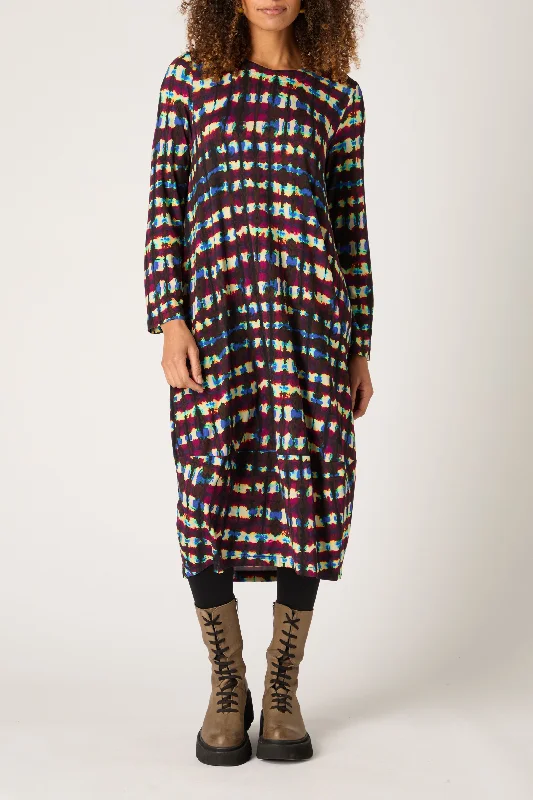 comfy maxi dressMarble Bubble Dress - Multi