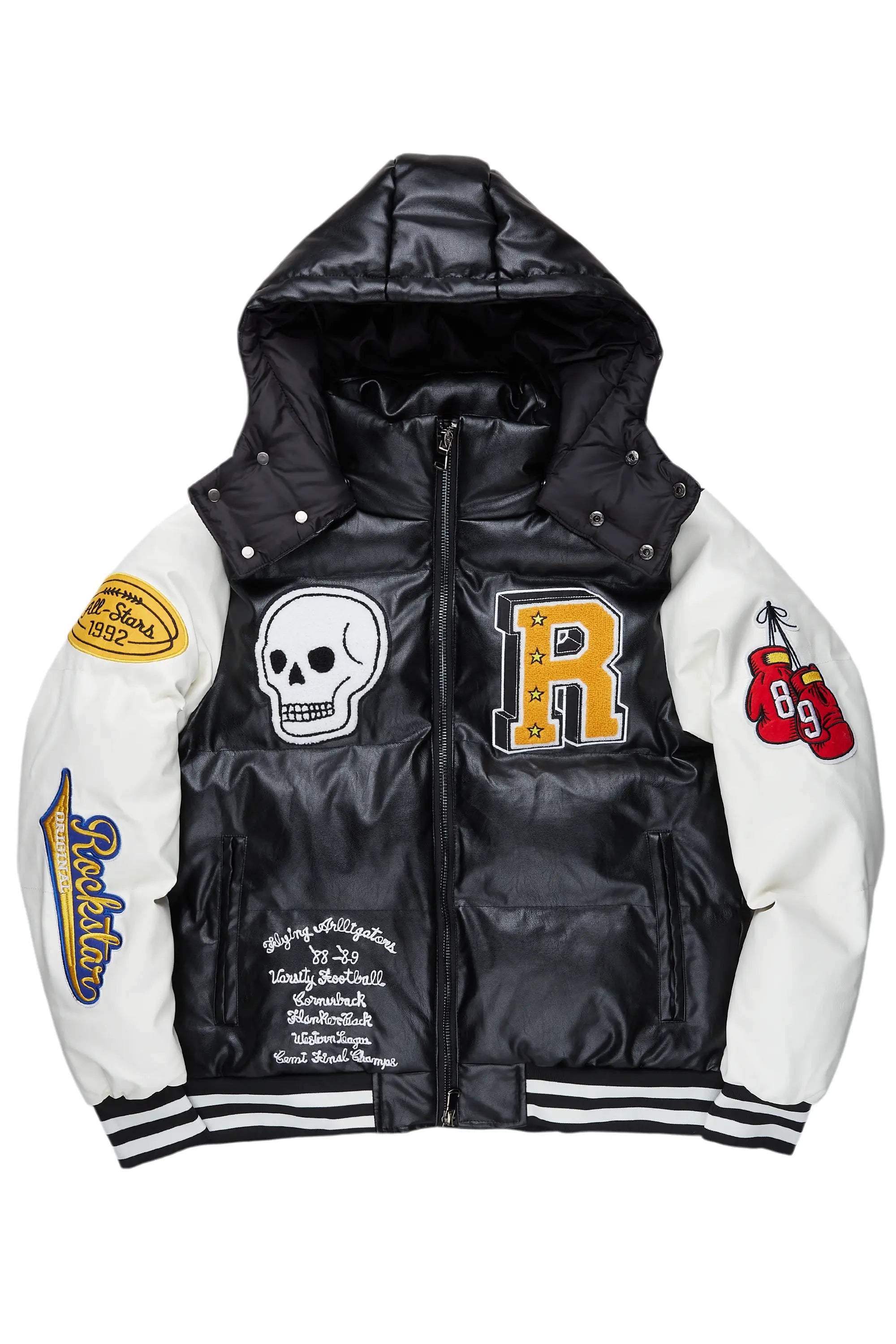 Price Rollback Shaniqua Black Oversized Puffer Jacket