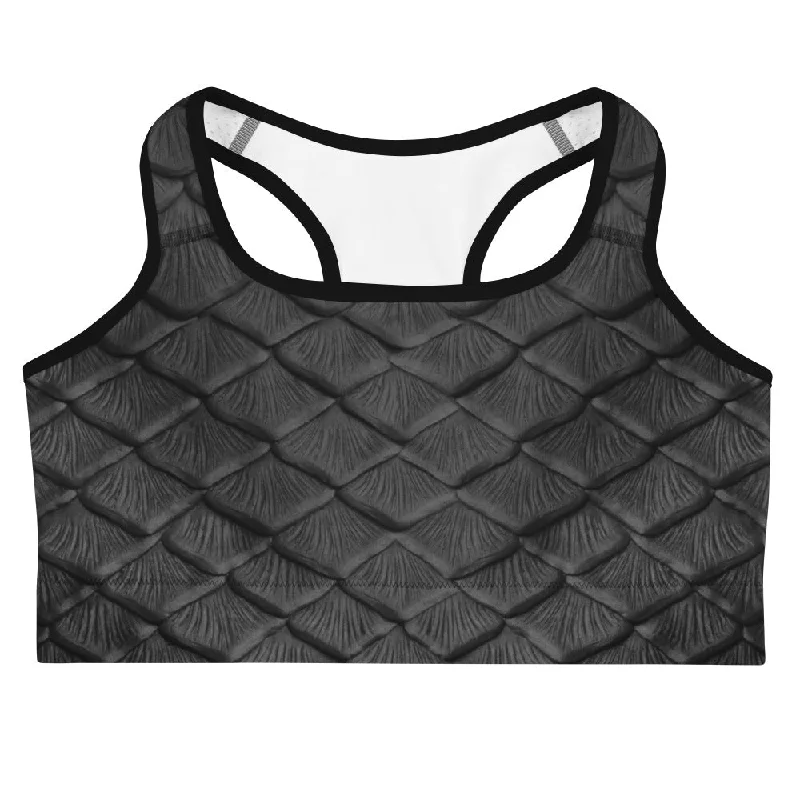 Price Smash Obsidian Scale Sports Bra