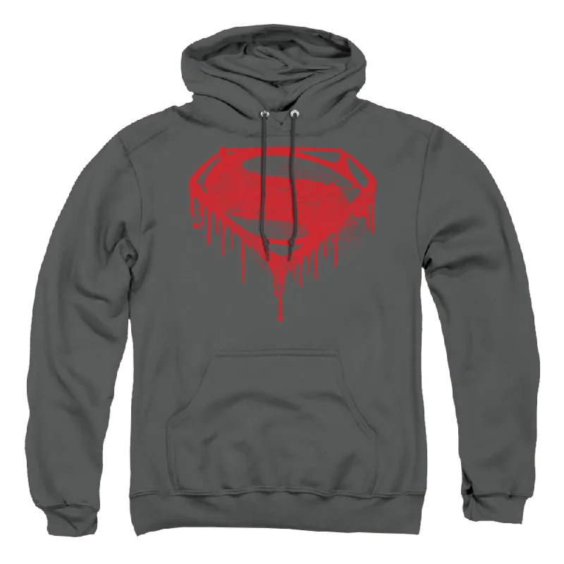 casual pullover hoodieBatman v Superman Splattered - Pullover Hoodie