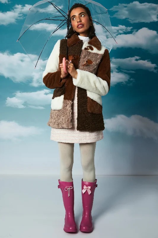Crazy Deals Berty Teddy Coat - Brown