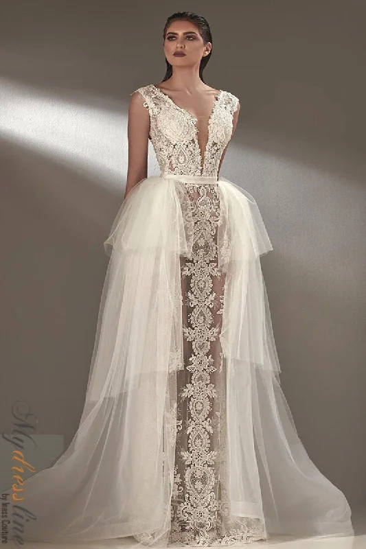Buy Now one-shoulder dressMNM Couture K3905