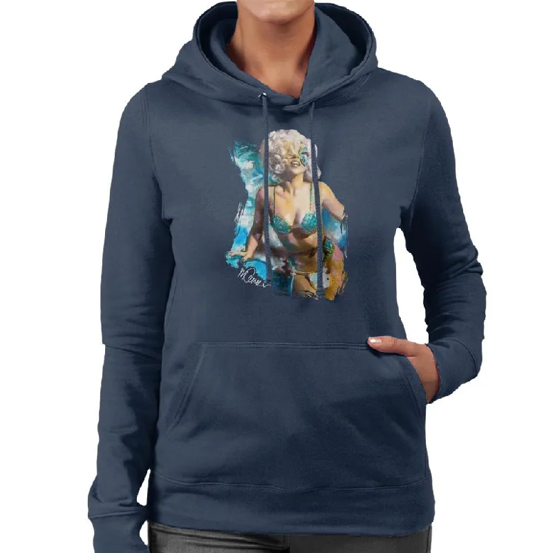 Holiday Sale cool activewear hoodieSidney Maurer Original Portrait Of Lady Gaga Sea Shell Bikini Women's Hooded Sweatshirt Holiday Sale cool activewear hoodieSidney Maurer Original Portrait Of Lady Gaga Sea Shell Bikini Women's Hooded Sweatshirt