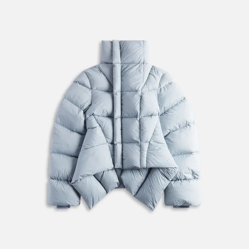 Shop and Save Rick Owens Naska Duvet Jacket - Pale Blue