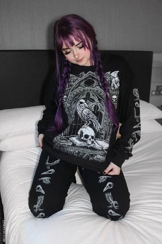 Quoth the Raven Sweatshirt [GRAY]