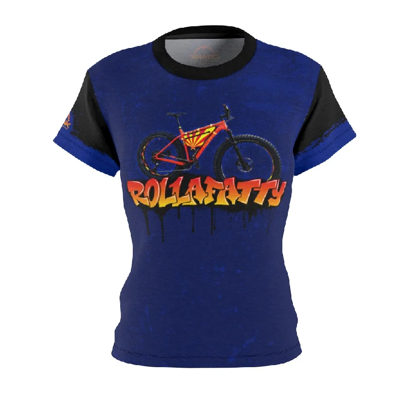 premium athletic sweatshirtLadies Graffiti Rollafatty AZ MTB Jersey