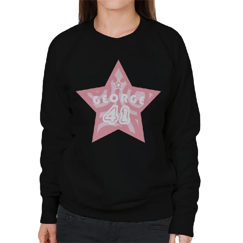 fashionable workout wearCurious George 41 Star Women's Sweatshirt