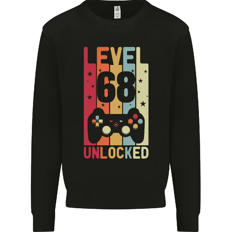 Savings Alert modern sports hoodie68th Birthday Level Up Gaming Men's Sweatshirt - 68 Years Old Quality Jumper Savings Alert modern sports hoodie68th Birthday Level Up Gaming Men's Sweatshirt - 68 Years Old Quality Jumper