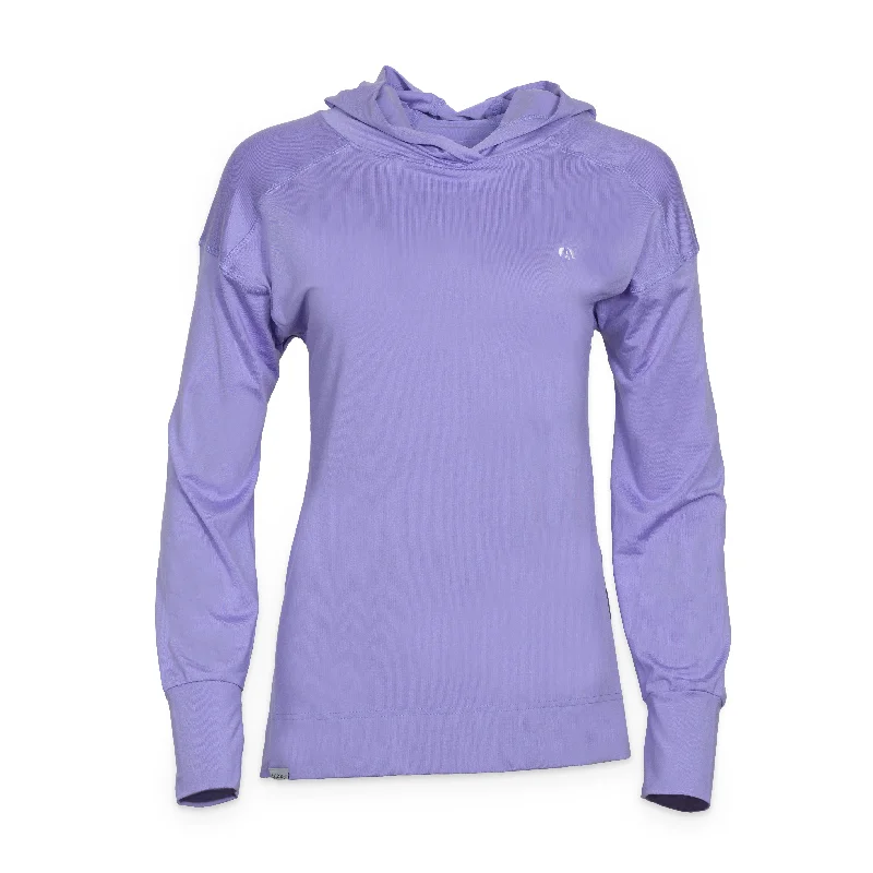 cozy workout hoodieAirstream Trailer A Performance Soft Knit Women's Long Sleeve Hoodie