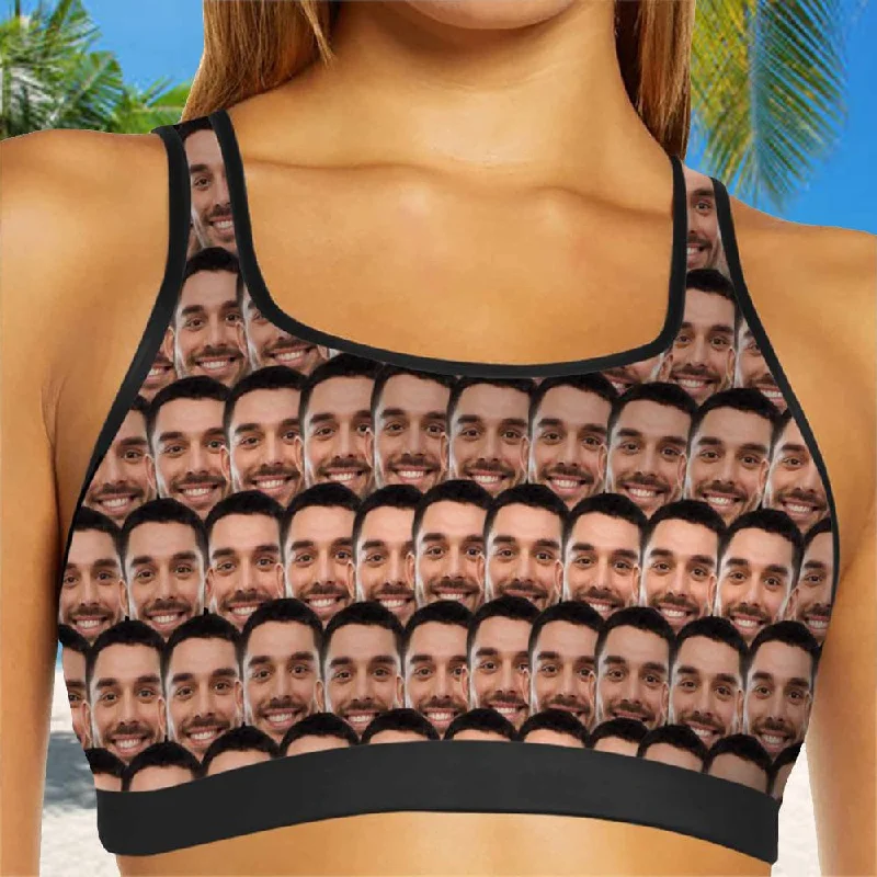 Major Savings Custom Husband Face Seamless Sports Bra Personalized Women's All Over Print Yoga Sports Bra Major Savings Custom Husband Face Seamless Sports Bra Personalized Women's All Over Print Yoga Sports Bra