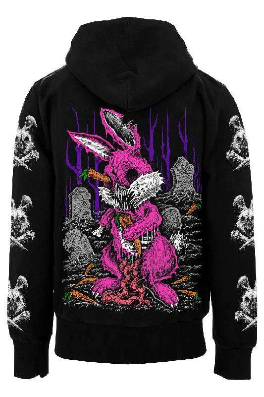 Zombunny Hoodie [Zipper or Pullover] [CREEPY COLOR VERSION]