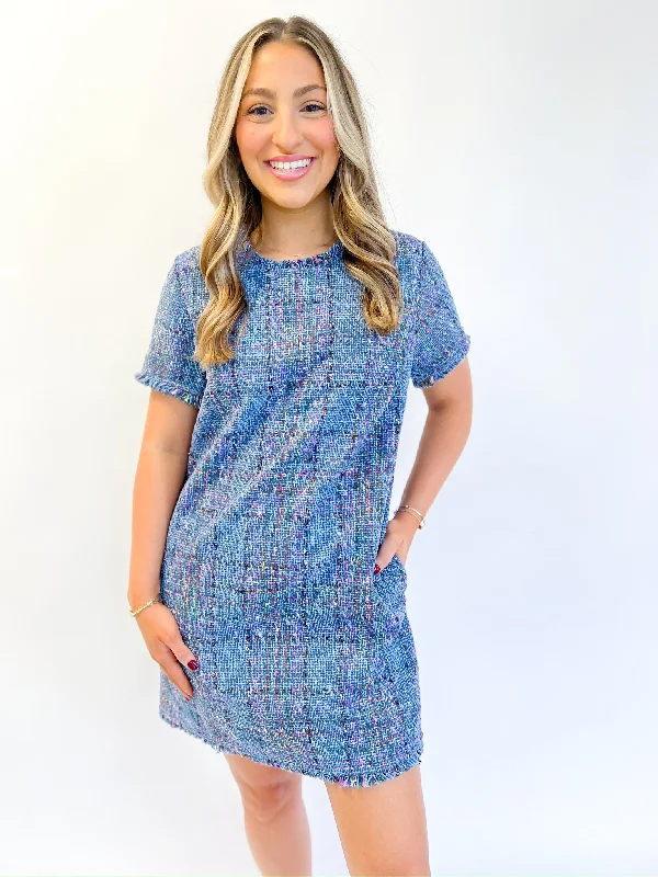 trendy dressRia Blue Dress