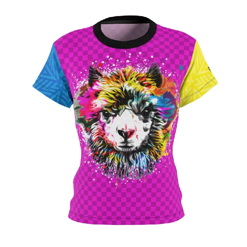 warm athletic hoodieLadies Alpacas Check MTB Jersey