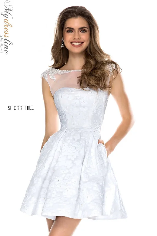 Flash Sale layered dressSherri Hill 52078