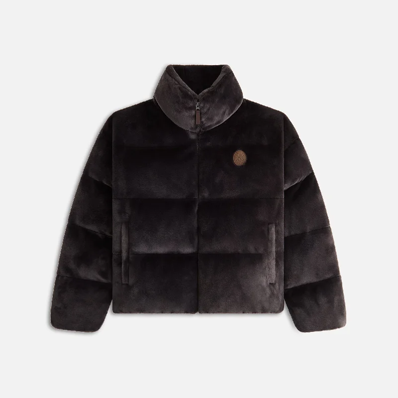 Bargain Prices Kith Women Wynne Teddy Fur Puffer - Incognito