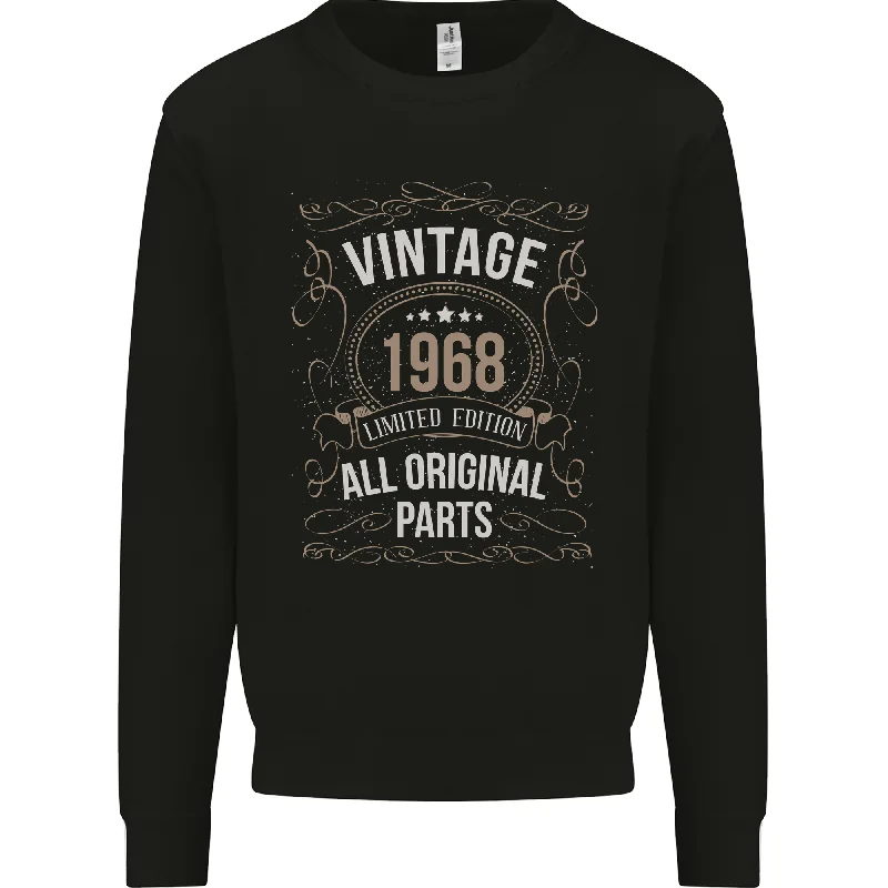 high-performance athletic hoodie56th Birthday Limited Edition 1968 Mens Sweatshirt Jumper