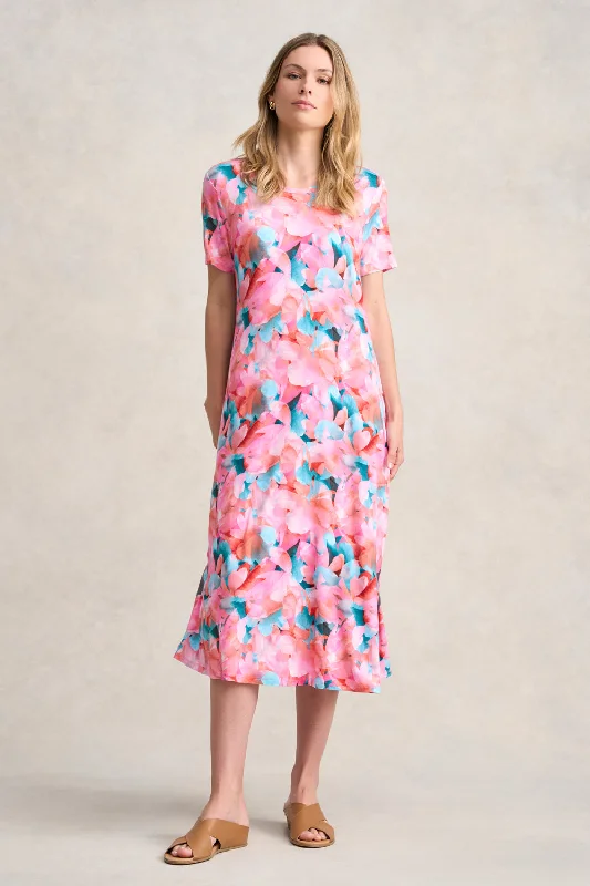 comfy dressTrapeze Jersey Dress - Summer Floral