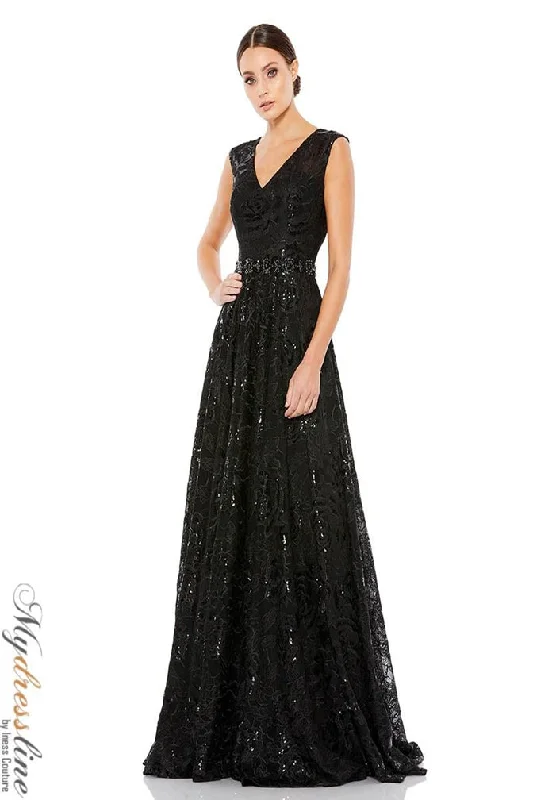 Big Discounts ruffle dressMac Duggal 12413