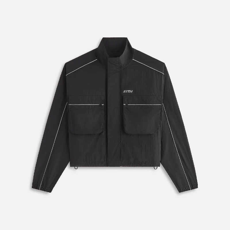 Price Reduction Kith Women Lowen Nylon Track Jacket - Black