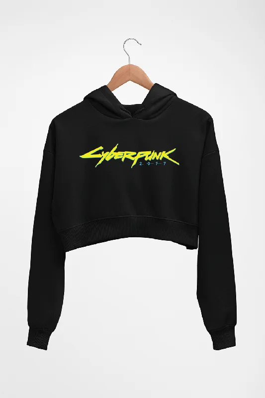 Take Advantage fleece-lined hoodieCyberpunk Crop HOODIE FOR WOMEN