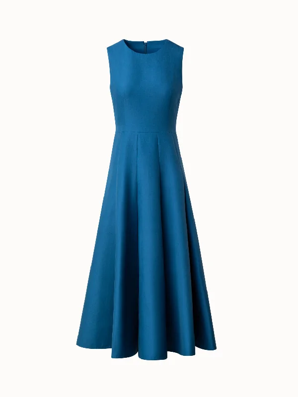 vintage dressSleeveless Fit & Flare Midi Dress