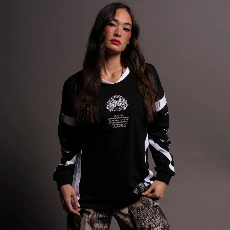 Clearance Items Hesh Bailey Motocross Jersey in Black/White