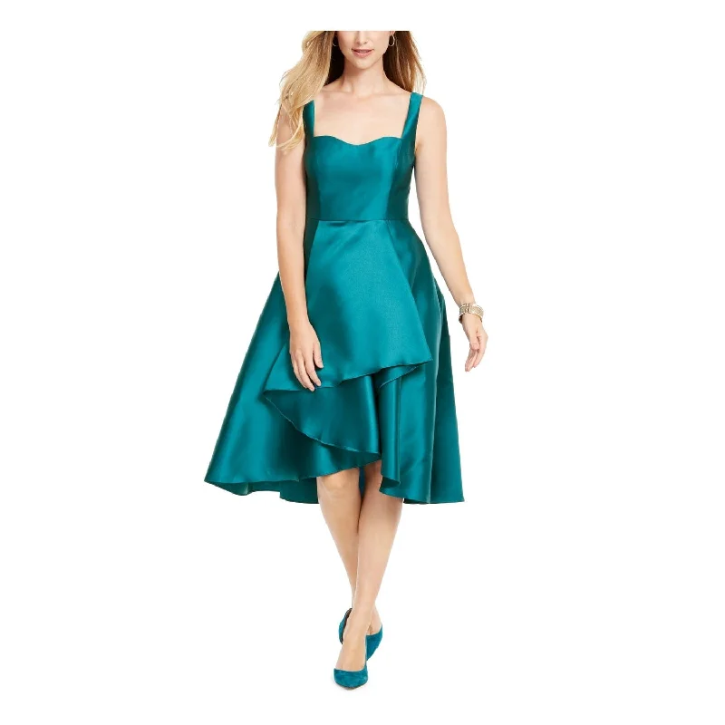 Today’s Deal Adrianna Papell Women's Hi Low a line Evening Dress Blue Size 10