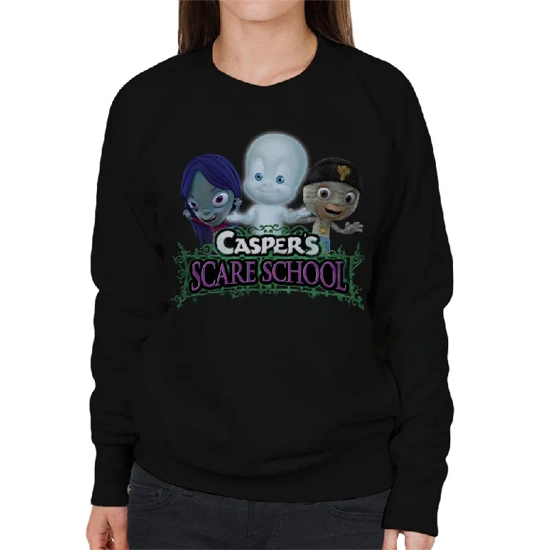 Last Chance minimaCasper The Friendly Ghost Scare School Women's Sweatshirt