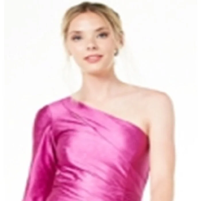 Deal of the Week City Studios Women's Long Sleeve Short Sheath Cocktail Dress Pink Size 13
