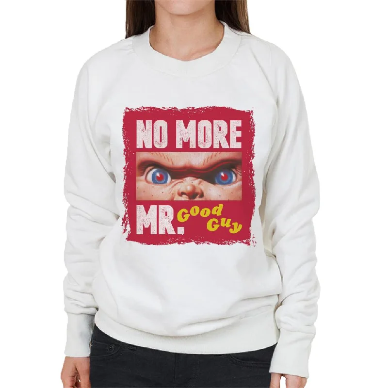Savings Bonanza performance hoodie for gymChucky No More Mr Good Guy Women's Sweatshirt